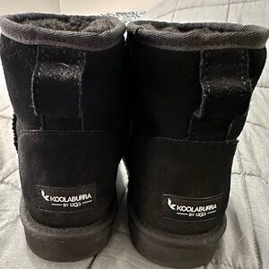 UGG Koolaburra Black Mini Boots